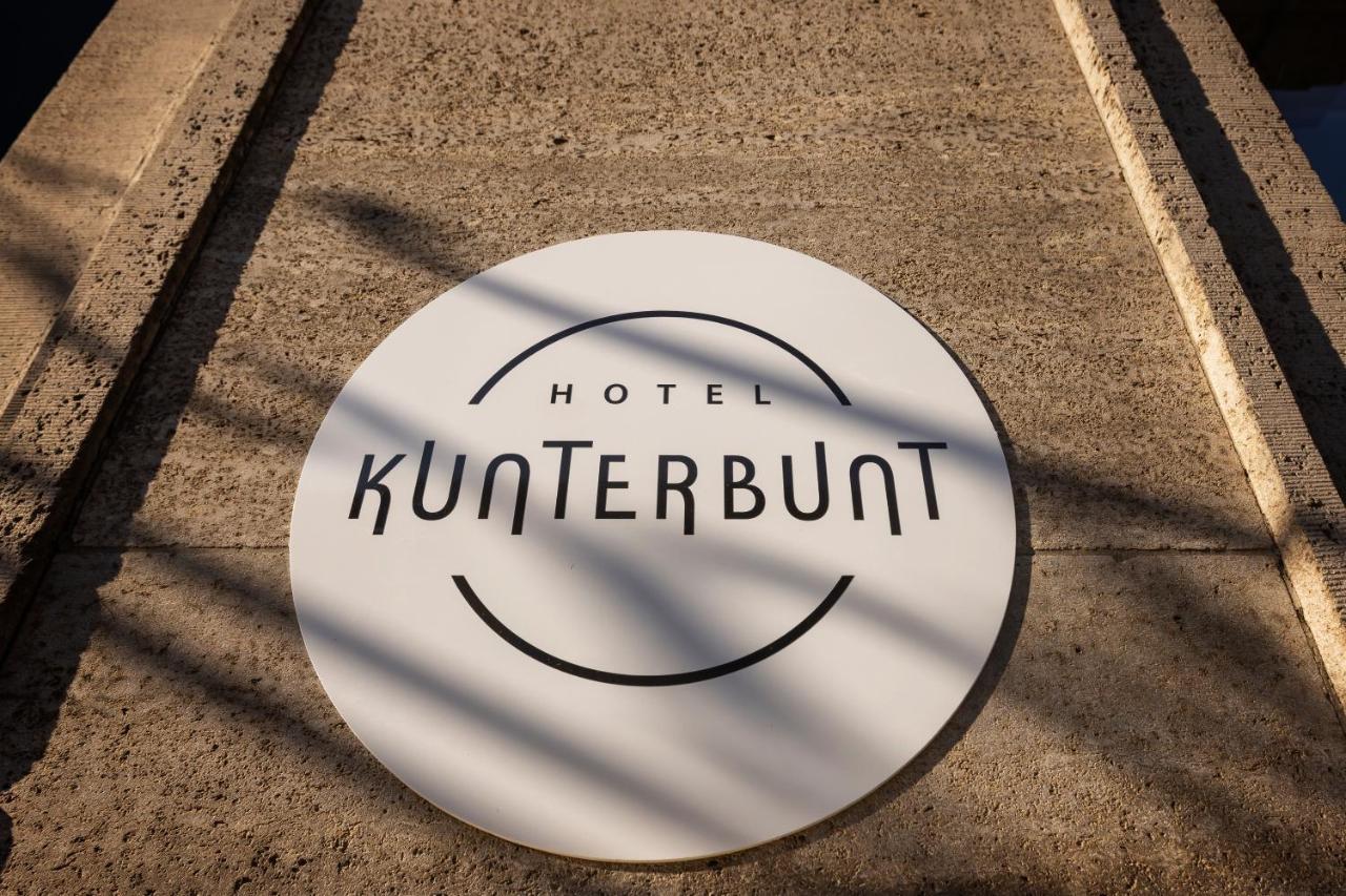 Hotel Kunterbunt In Wuerzburger Innenstadt Würzburg Exterior foto